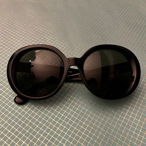 Oliver Peoples Leidy Acetate Round Sunglasses